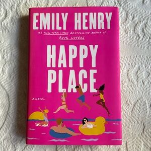 Happy Place by Emily Henry hardcover book, like new